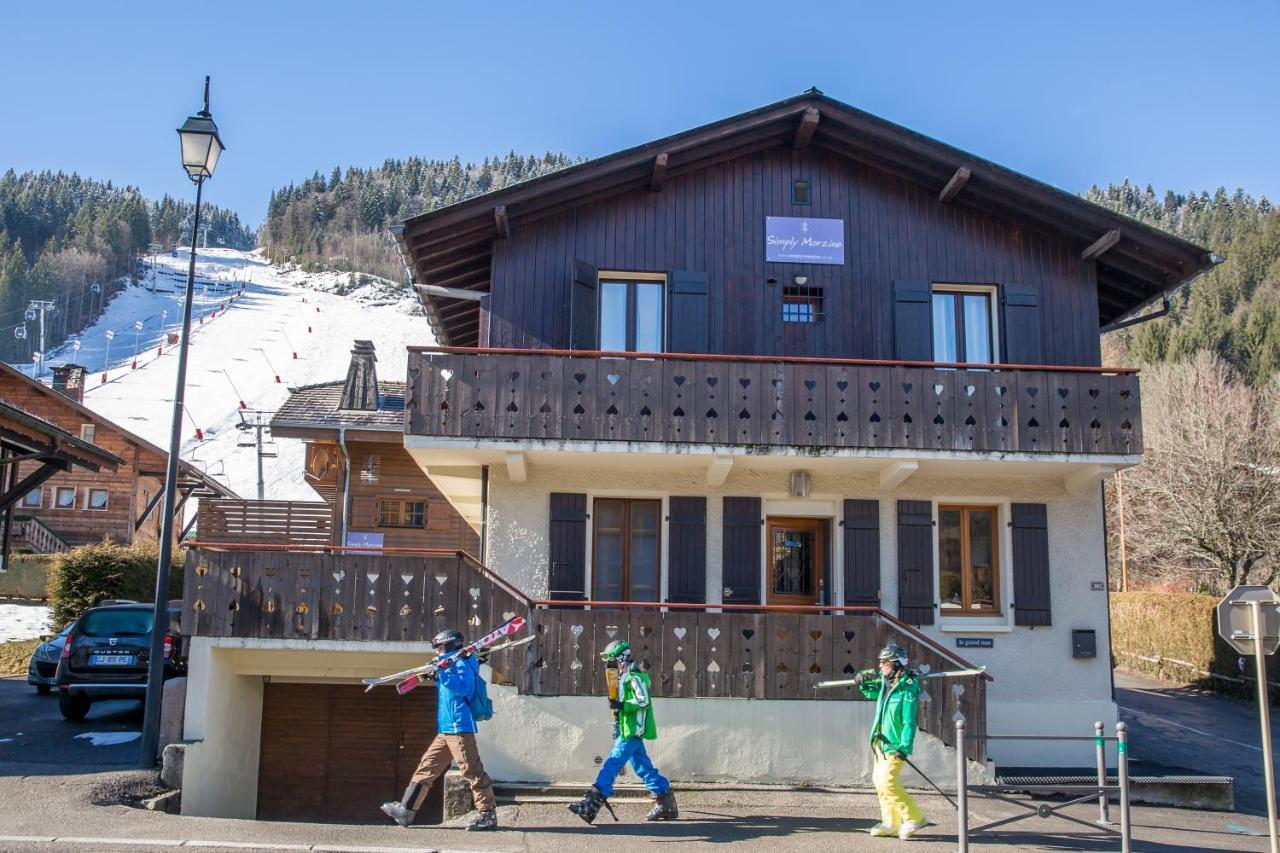 Simply Morzine - Chalet Coeur De Morzine Exteriör bild